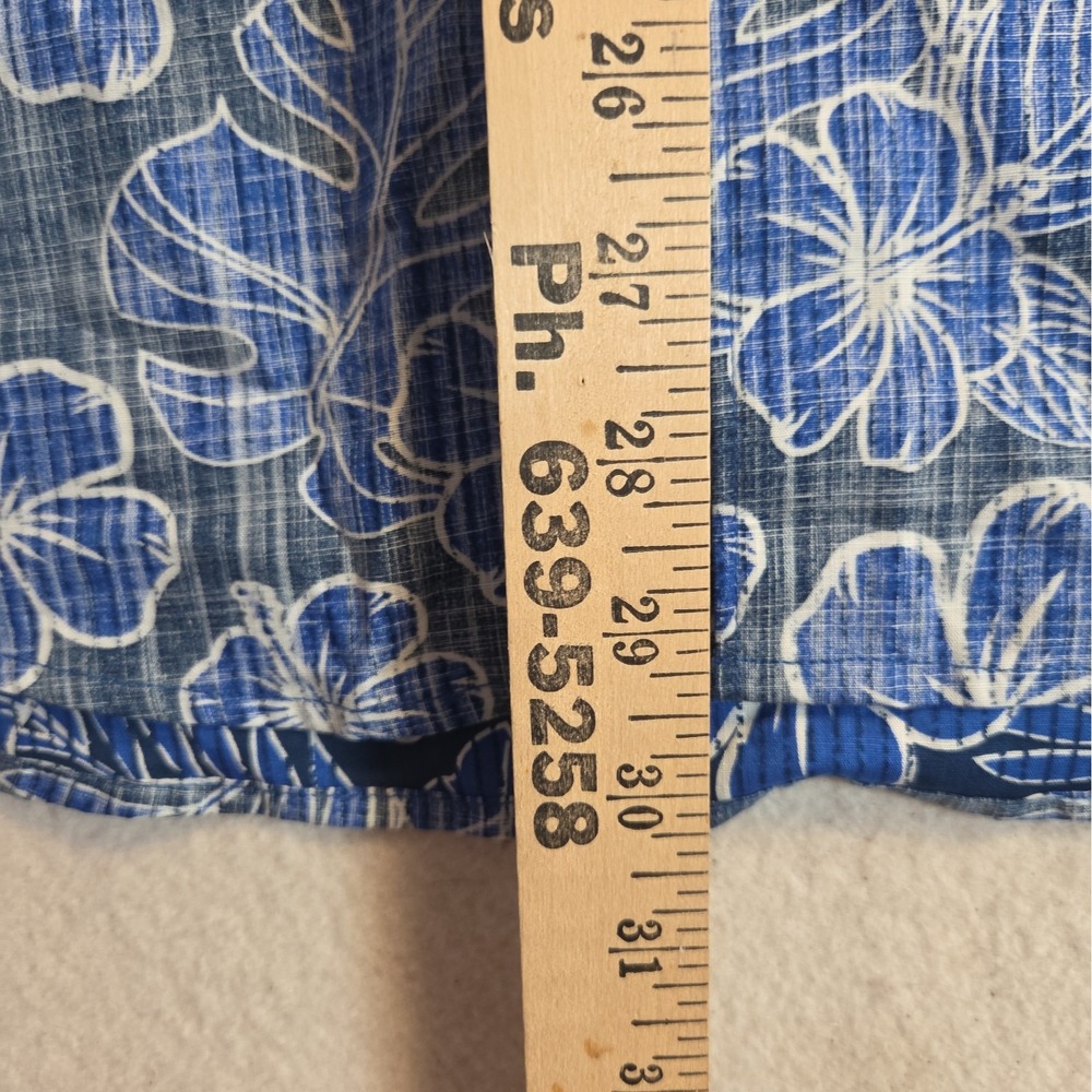 Kentucky Wildcats Hawaiian Shirt Mens L Blue Floral Top Of The World NCAA NWT - Picture 7 of 8